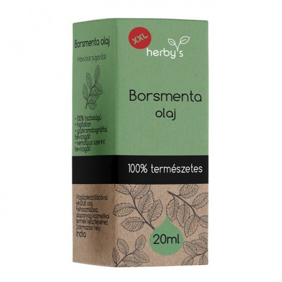 Herbys borsmenta illóolaj xxl 20ml Herbys borsmenta illóolaj xxl 20ml