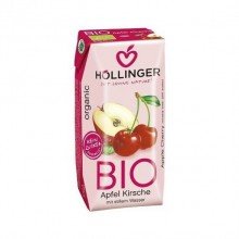 Höllinger bio alma-meggy nektár 60% 200ml
