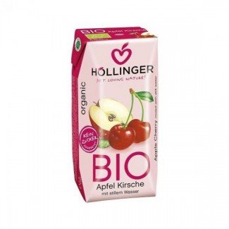 Höllinger bio alma-meggy nektár 60% 200ml
