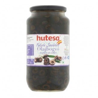 Hutesa fekete szeletelt olajbogyó 935ml