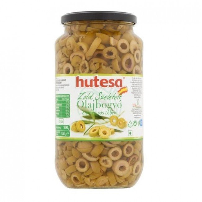 Hutesa zöld szeletelt olajbogyó 935ml