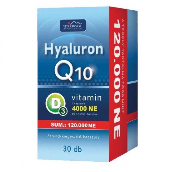 Hyaluron+q10+d3-vitamin 4000ne 30db