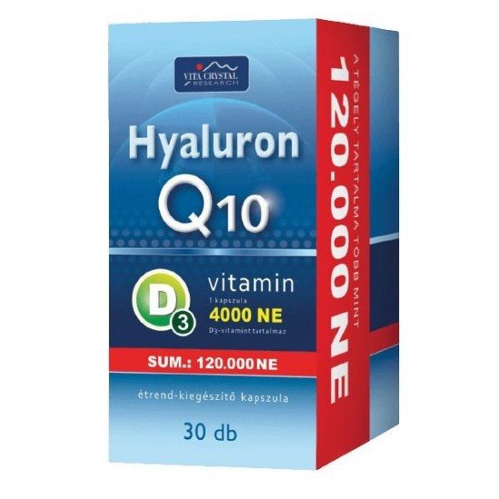 Hyaluron+q10+d3-vitamin 4000ne 30db Hyaluron+q10+d3-vitamin 4000ne 30db