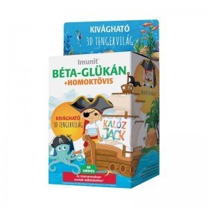 Imunit Kalóz Jack béta-glükán+homoktövis-kivonat tabletta 60db Imunit Kalóz Jack béta-glükán+homoktövis-kivonat tabletta 60db