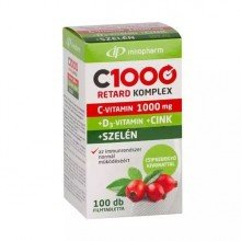 Innopharm c-vitamin retard 1000mg+d3+szelén tabletta 100db