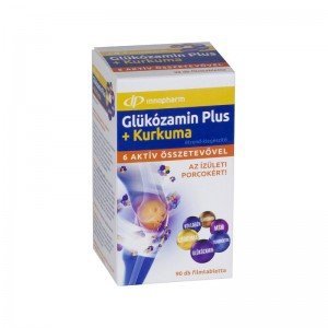 Innopharm glükózamin plus +kurkuma tabletta 90db