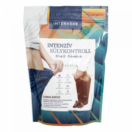 Interherb intenzív súlykontroll diet shake vanília 528g