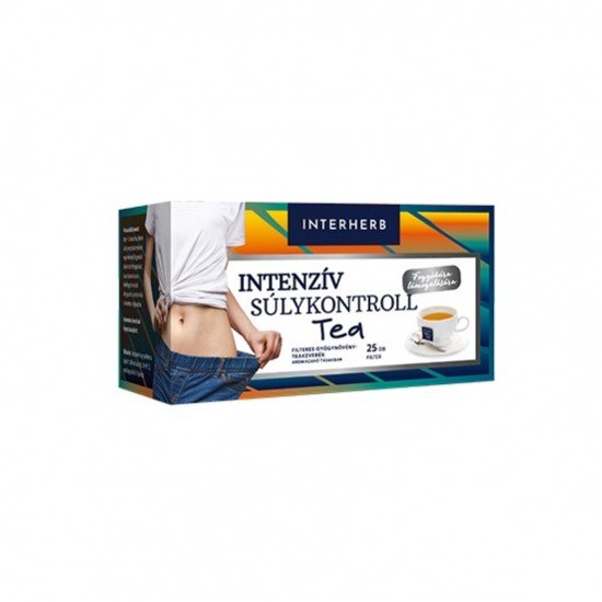 Interherb intenzív súlykontroll tea 25filter