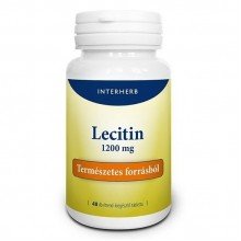 Interherb lecitin 1200mg lágyzselatin kapszula 48db