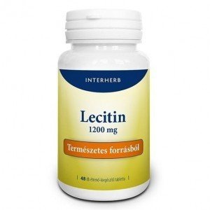 Interherb lecitin 1200mg lágyzselatin kapszula 48db Interherb lecitin 1200mg lágyzselatin kapszula 48db