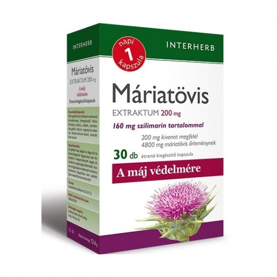 Interherb máriatövis extraktum 30db