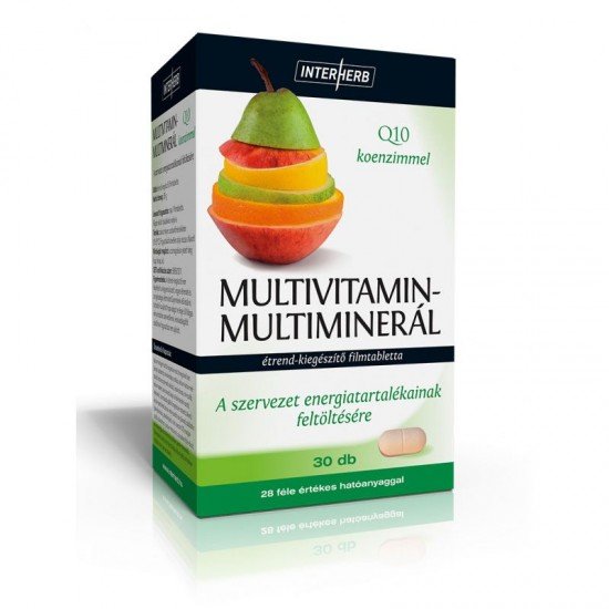 Interherb multivitamin multiminerál 30db