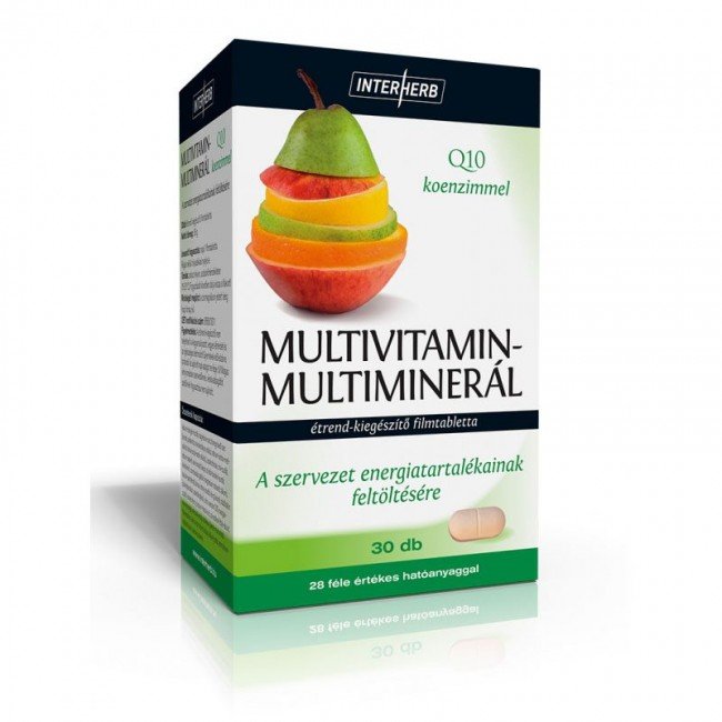 Interherb multivitamin multiminerál 30db