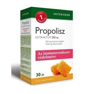 Interherb napi1 propolisz extraktum kapszula 30db Interherb napi1 propolisz extraktum kapszula 30db