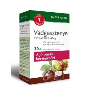 Interherb napi1 vadgesztenye extraktum kapszula 30db Interherb napi1 vadgesztenye extraktum kapszula 30db