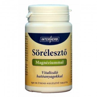 Interherb sörélesztő magnéziummal 150db