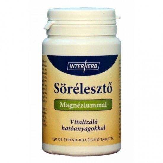 Interherb sörélesztő magnéziummal 150db