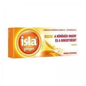 Isla köhögés elleni pasztilla ginger 30db