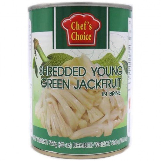 Jackfruit apróra vágott konzerv 565g Jackfruit apróra vágott konzerv 565g