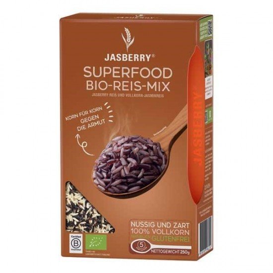 Jasberry BIO JASBERRY rizs-mix 250g Jasberry BIO JASBERRY rizs-mix 250g