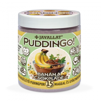 Javallat Banán és csokoládé ízű étrend-kiegészítő pudingpor 360g