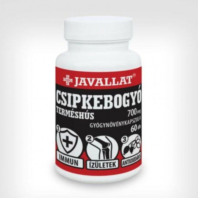 Javallat csipkebogyó kapszula 60db