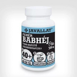 Javallat fehér babhéj kapszula 60db
