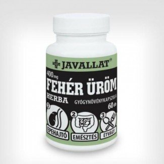 Javallat fehér üröm kapszula 60db