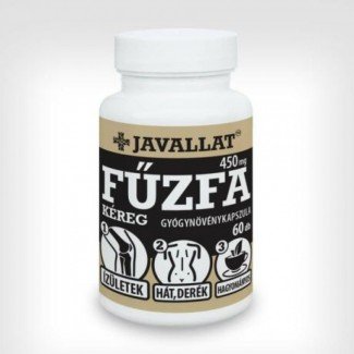 Javallat fűzfakéreg kapszula 60db