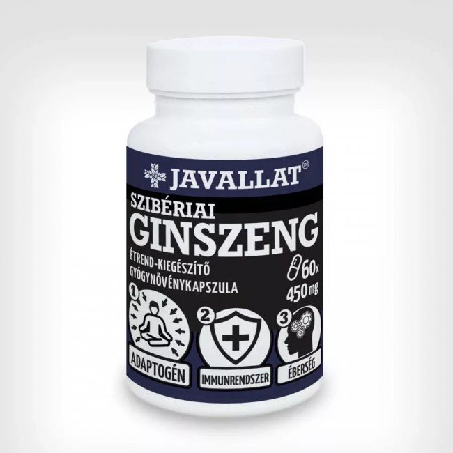 Javallat ginszeng kapszula 60db