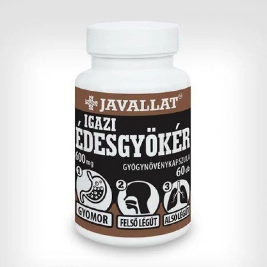 Javallat igazi édesgyökér kapszula 60db