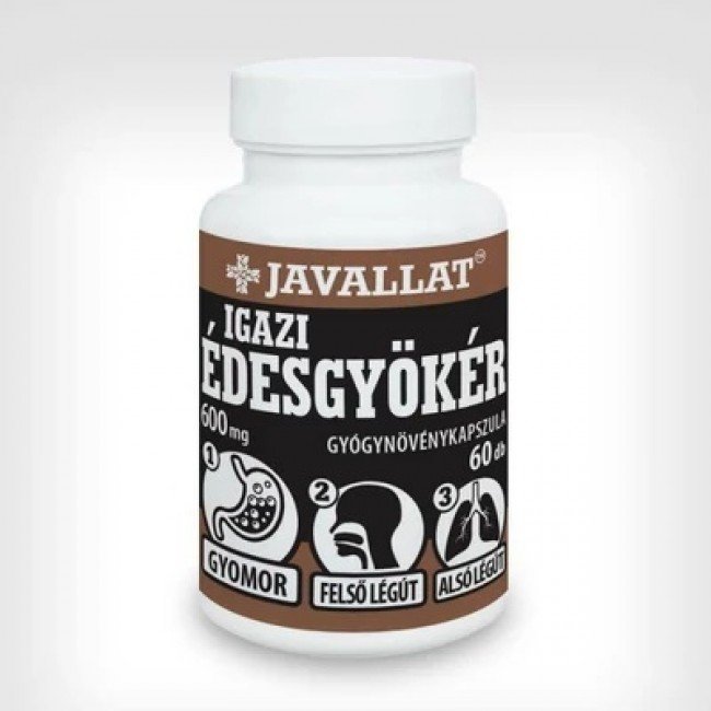Javallat igazi édesgyökér kapszula 60db