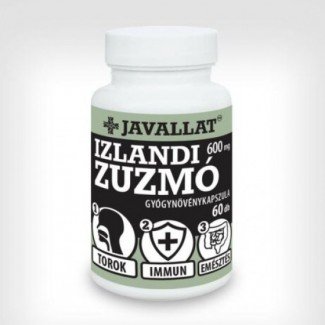 Javallat izlandi zuzmó kapszula 60db