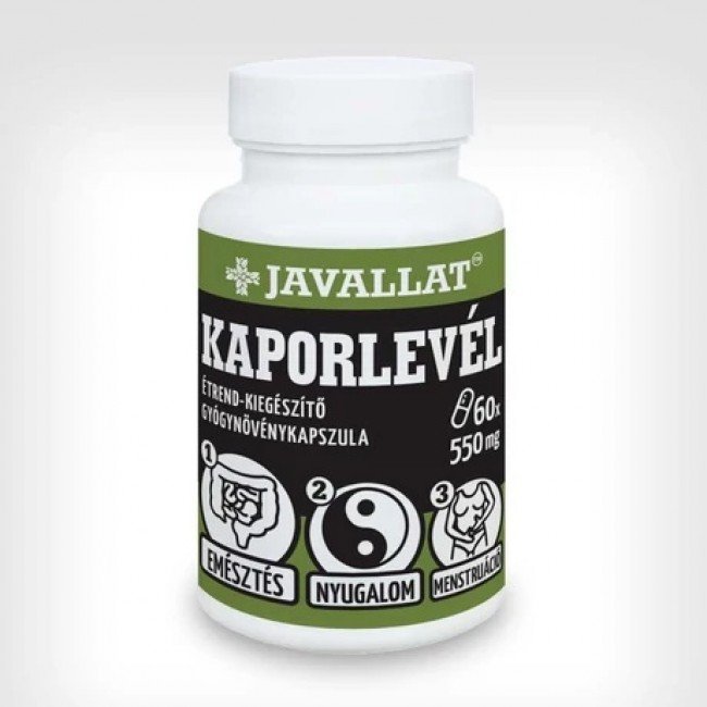 Javallat Kaporlevél kapszula 60db