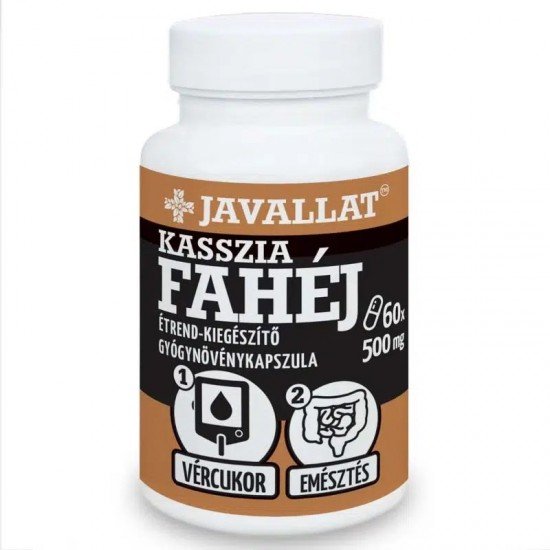 Javallat kasszia fahéj kapszula 60db