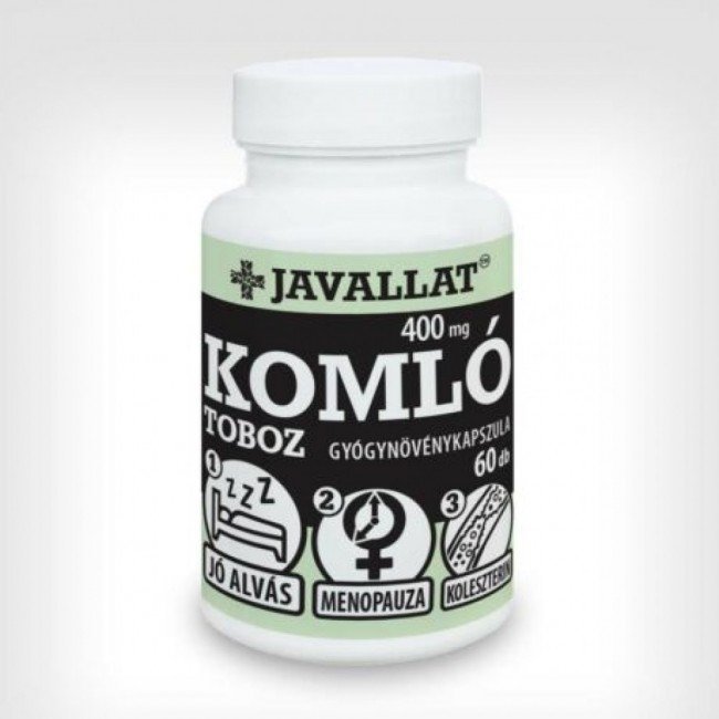 Javallat komló kapszula 60db