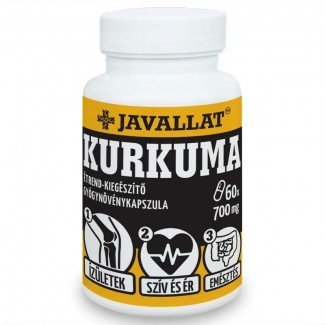 Javallat kurkuma kapszula 60db