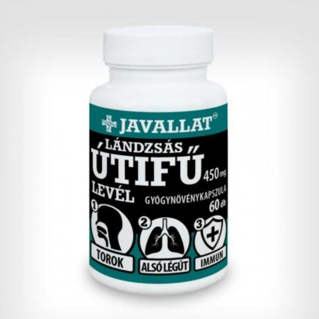 Javallat lándzsás útifű kapszula 60db