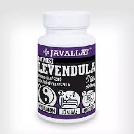 Javallat levendula olaj kapszula 60db Javallat levendula olaj kapszula 60db