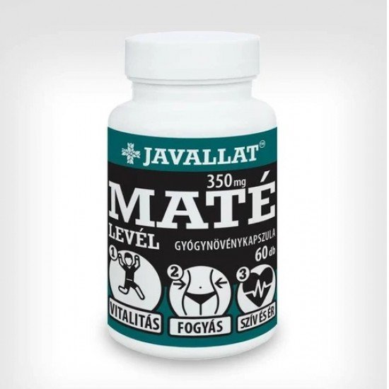 Javallat maté kapszula 60db