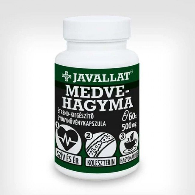 Javallat Medvehagyma kapszula 60db
