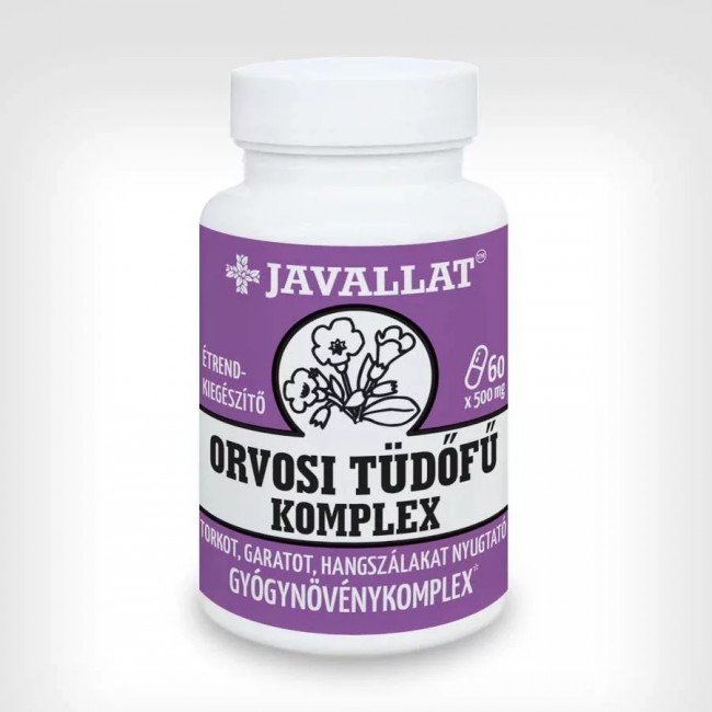 Javallat orvosi tüdőfű komplex kapszula 60db