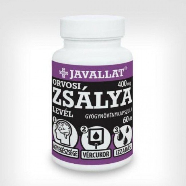 Javallat orvosi zsálya kapszula 60db