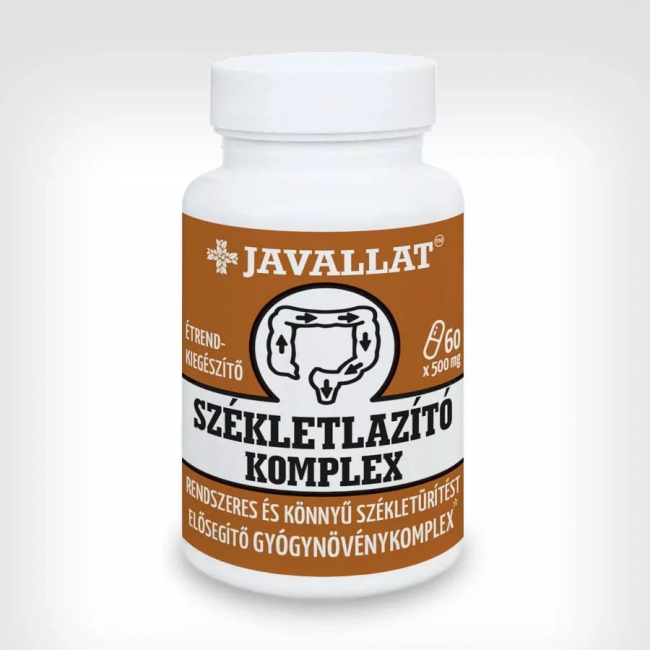 Javallat székletlazító komplex kapszula 60db