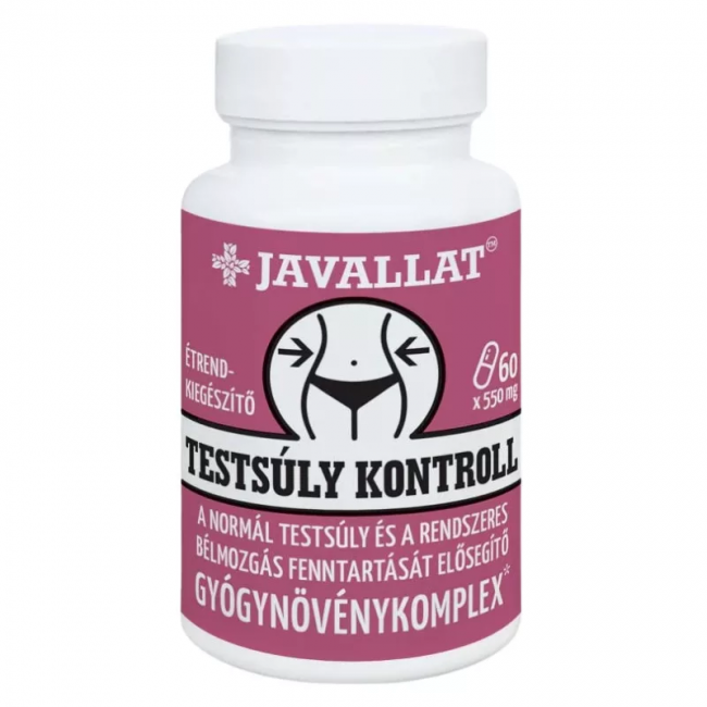 Javallat testsúly kontroll kapszula 60db