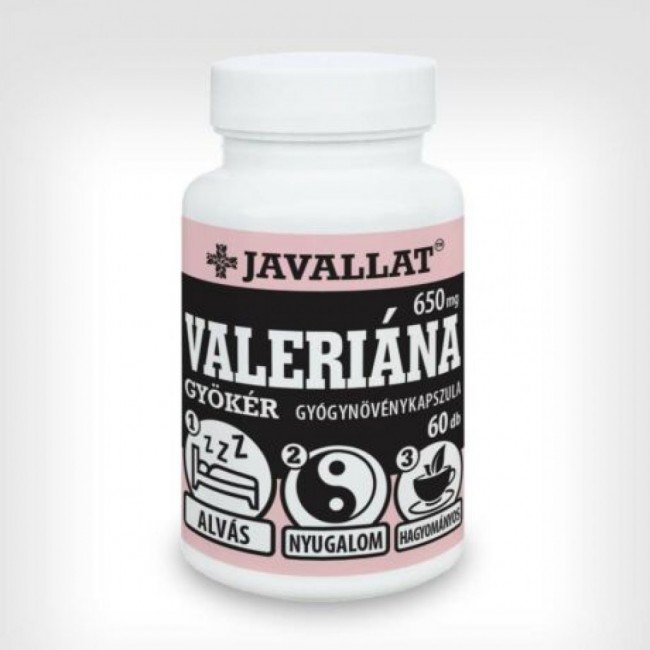 Javallat valeriána kapszula 60db