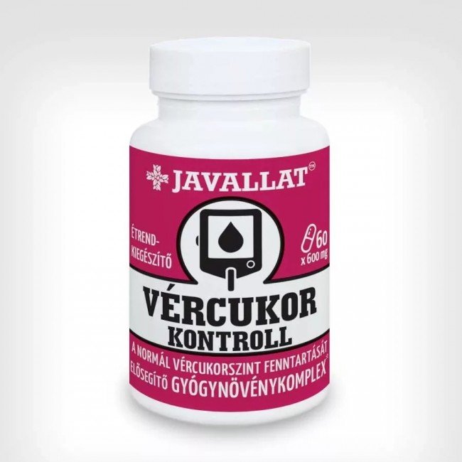 Javallat vércukor kontrol kapszula 60db