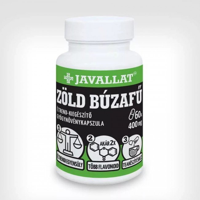 Javallat zöld búzafű kapszula 60db