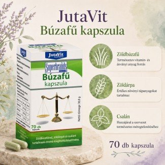 Jutavit búzafű ph balance kapszula 70db Jutavit búzafű ph balance kapszula 70db