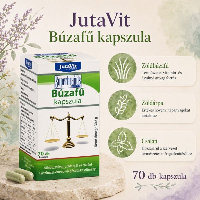 Jutavit búzafű ph balance kapszula 70db